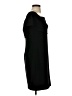 Charles Henry Solid Black Casual Dress Size S - photo 4