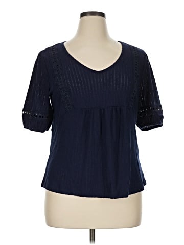 Como Vintage Short Sleeve Blouse (view 1)