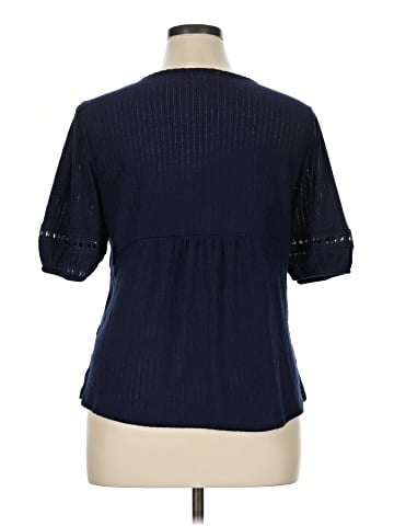 Como Vintage Short Sleeve Blouse (view 2)