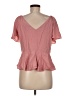 ASOS Pink Short Sleeve Blouse Size 6 - photo 2