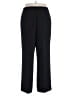 Le Suit 100% Polyester Solid Black Dress Pants Size 16 - photo 2