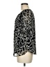 Ann Taylor LOFT 100% Polyester Black Short Sleeve Blouse Size M - photo 5