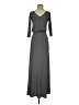 Assorted Brands Chevron-herringbone Gray Casual Dress Size S - photo 1