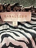Caballero Animal Print Brown Long Sleeve Blouse Size S - photo 7
