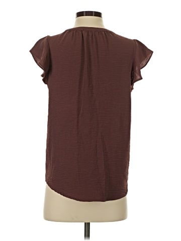 Adrianna Papell Short Sleeve Blouse (view 2)