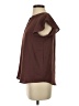 Adrianna Papell 100% Polyester Brown Short Sleeve Blouse Size XS - photo 5
