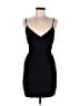 Zara Solid Black Cocktail Dress Size M - photo 1