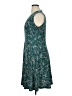 Leota Paisley Teal Cocktail Dress Size XL (petite) - photo 5