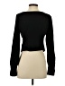 Leith Black Long Sleeve Blouse Size XS - photo 2