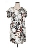 Relativity Print Gray Casual Dress Size XL (petite) - photo 1