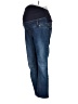 Isabella Oliver Solid Blue Jeans Size 8 Maternity (3) - photo 1
