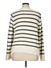 Madewell 100% Cotton Stripes Ivory Pullover Sweater Size XL - photo 2