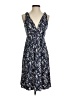 Fei Print Blue Casual Dress Size S - photo 1