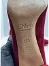 Chloé 100% Suede Burgundy Heels Size EU 36 1/2 - photo 4