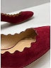 Chloé 100% Suede Burgundy Heels Size EU 36 1/2 - photo 3