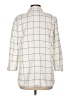 Forever 21 100% Polyester Checkered-gingham Ivory Coat Size L - photo 2