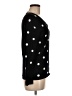 Tommy Hilfiger 100% Cotton Polka Dots Black Pullover Sweater Size M - photo 4