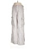 Bershka 100% Cotton Gray Cargo Pants Size 6 - photo 1