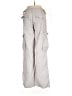 Bershka 100% Cotton Gray Cargo Pants Size 6 - photo 2