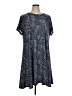 Allison Brittney Paisley Blue Casual Dress Size 1X - photo 1