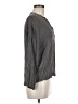 Zara Gray Long Sleeve Blouse Size M - photo 4