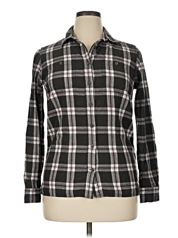 Duluth Trading Co. Long Sleeve Button-Down Shirt (view 1)