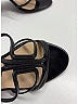 Prada Blue Black Leather Strappy Sandals Size EU 36 - photo 3