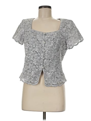 Kay Unger Short Sleeve Blouse (view 1)