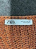 Zara Metallic Orange Pullover Sweater Size S - photo 7