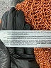 Zara Metallic Orange Pullover Sweater Size S - photo 8