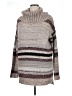 Mossimo Supply Co. Stripes Brown Turtleneck Sweater Size XL - photo 1