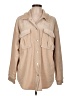 Forever 21 Tan Long Sleeve Button-Down Shirt Size L - photo 1