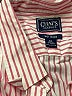 Chaps 100% Cotton Stripes Pink Long Sleeve Button-Down Shirt Size 3X - photo 7