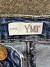 YMI Blue Denim Shorts Size 3 - photo 3