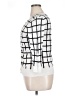 Halogen 100% Cotton Checkered-gingham White Cardigan Size XL - photo 5
