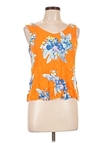 a.n.a. A New Approach Sleeveless Blouse (view 1)