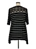 Larry Levine Black 3/4 Sleeve Top Size XL - photo 2