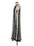 Burning Torch Chevron-herringbone Gray Cocktail Dress Size S - photo 5