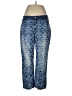 Chico's Paisley Blue Jeans Size Lg (2) - photo 1