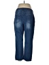 Chico's Paisley Blue Jeans Size Lg (2) - photo 2