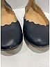 Chloé 100% Leather Blue Flats Size EU 39 - photo 3