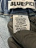 BLUE SPICE Blue Denim Shorts Size 13 - photo 4