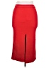 LE BOP Solid Red Formal Skirt Size XL - photo 2