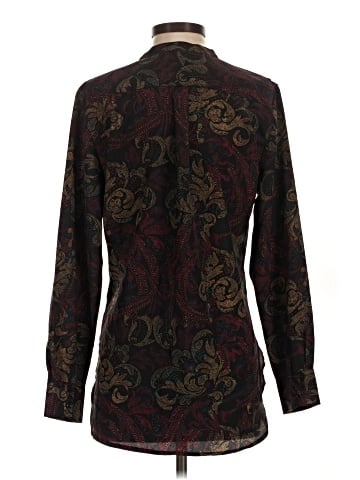Larry Levine Long Sleeve Blouse (view 2)