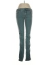 Free People Metallic Teal Jeans Size 27 waist - photo 1