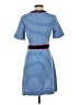 Draper James Stripes Blue Casual Dress Size S - photo 2
