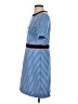 Draper James Stripes Blue Casual Dress Size S - photo 5