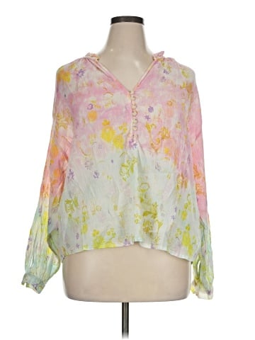 Pilcro by Anthropologie Long Sleeve Blouse (view 1)