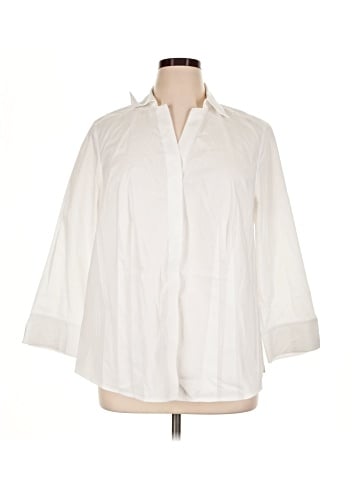 Taylor 3/4 Sleeve Button-Down Shirt (view 1)