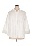 Taylor Ivory 3/4 Sleeve Button-Down Shirt Size 16 - photo 1